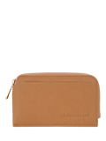 Longchamp Le Foulonné Zipped Leather Cardholder