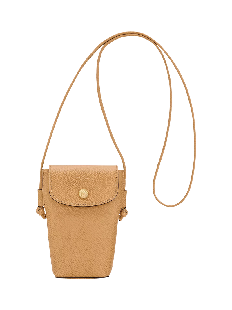 Longchamp Épure Leather Cross Body Phone Pouch