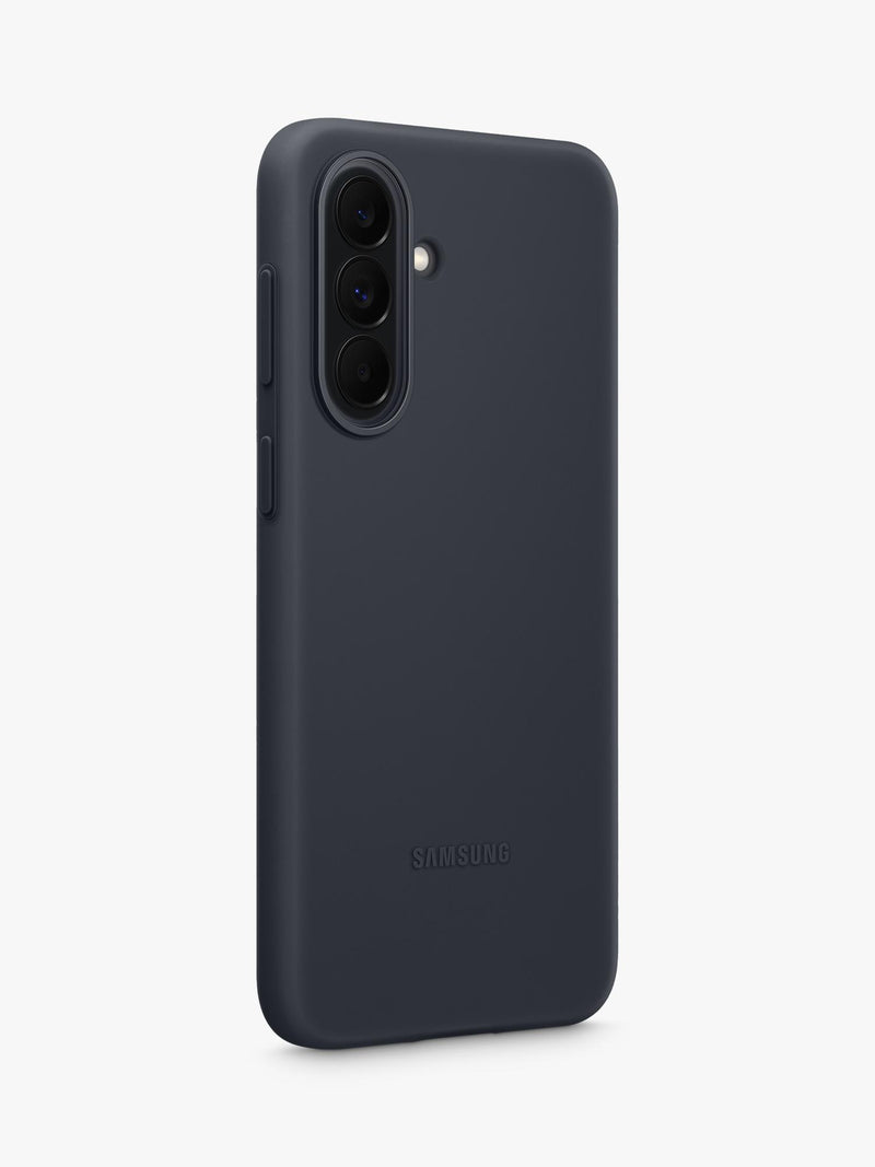 Samsung black silicone case for Galaxy A37, imported from the UK
