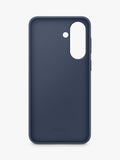 Samsung silicone case for Galaxy A57 in dark blue, UK version