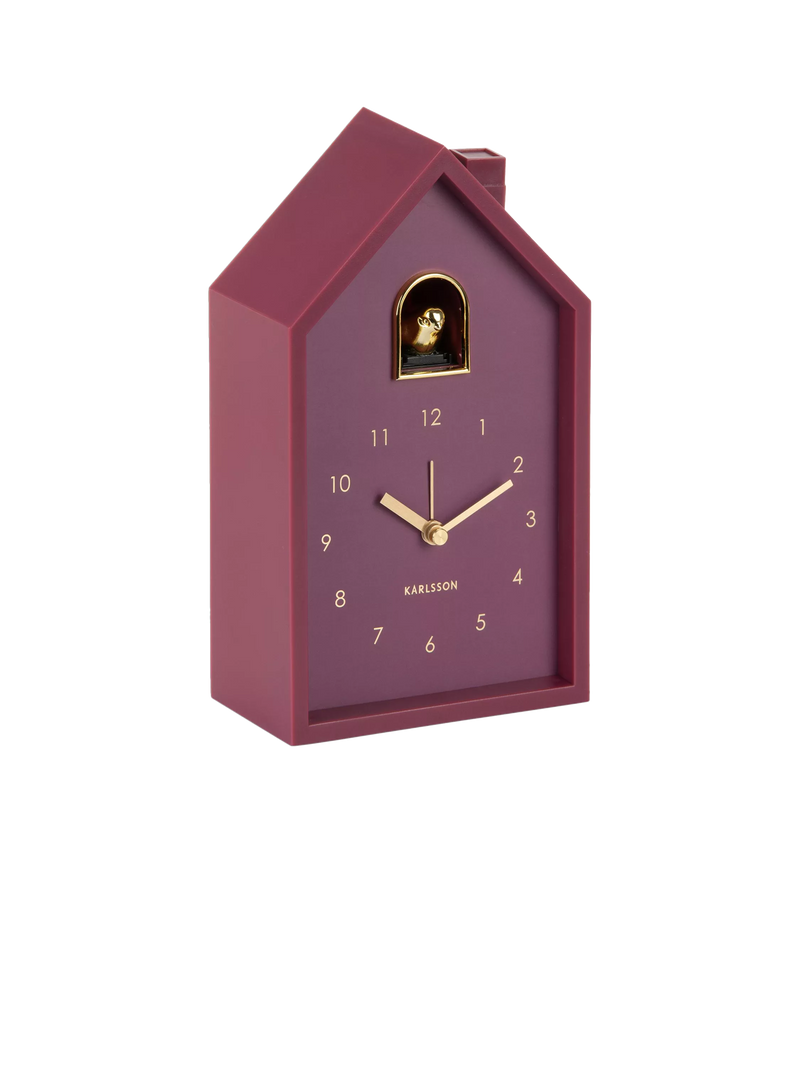 Karlsson Modern Cuckoo Analogue Alarm Clock