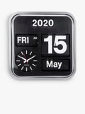 Karlsson flip square wall clock 43cm - British product