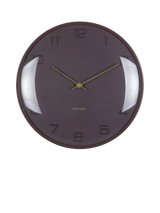 John Lewis Karlsson Fuerte Dome Analogue Wall Clock, 30.5cm- Buy online at McGrocer