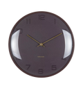 Karlsson Fuerte Dome wall clock 30.5cm, UK version