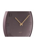 Karlsson Fuerte Dome wall clock 30.5cm, UK version