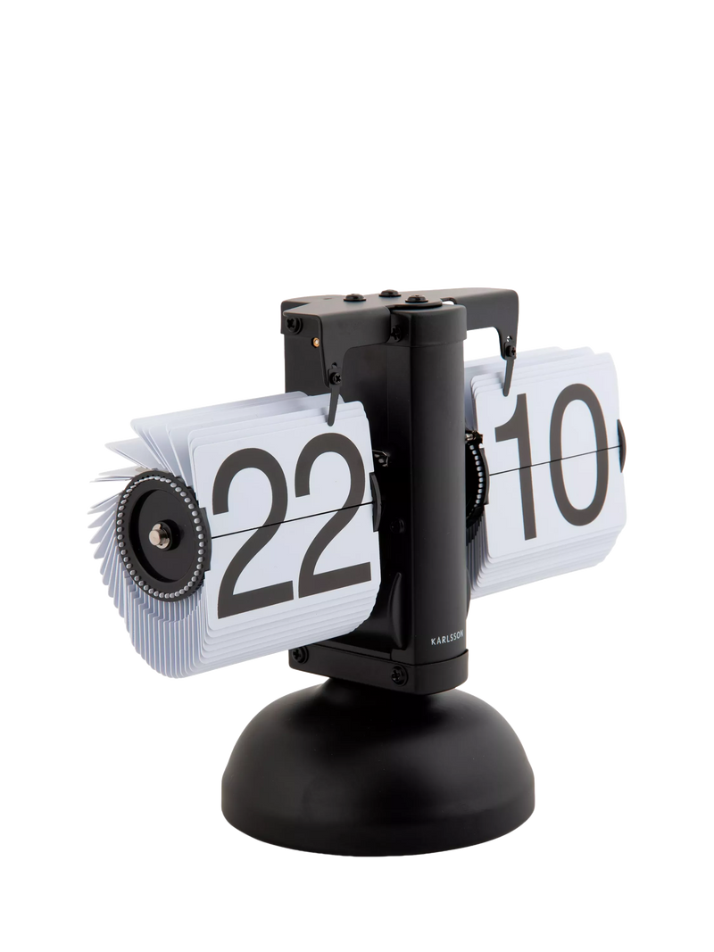 Karlsson small flip table clock 16.5x21cm (British brand)