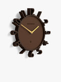 Newgate Monorail wall clock 40cm mocha brown - British product