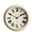 Newgate Clocks Notting Hill wall clock cream 44.5cm, imported from the UK