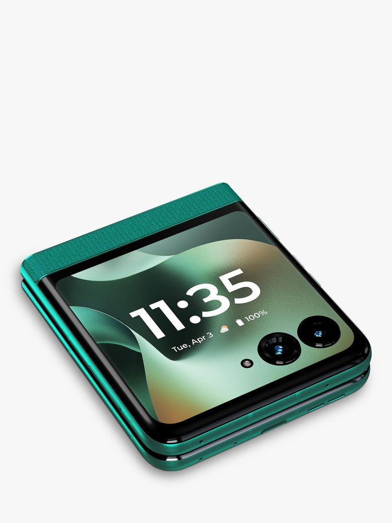 Motorola Razr 70 foldable smartphone 256GB Sporting Green - British product