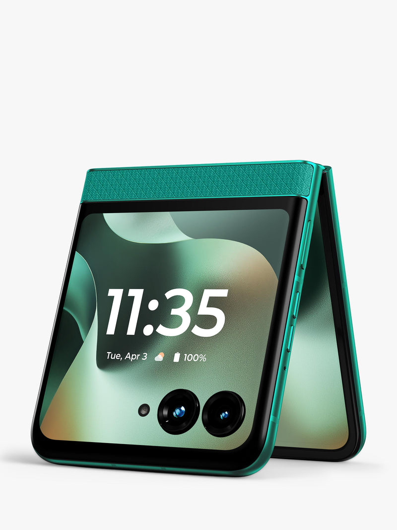 Motorola Razr 70 foldable smartphone 256GB Sporting Green - British product