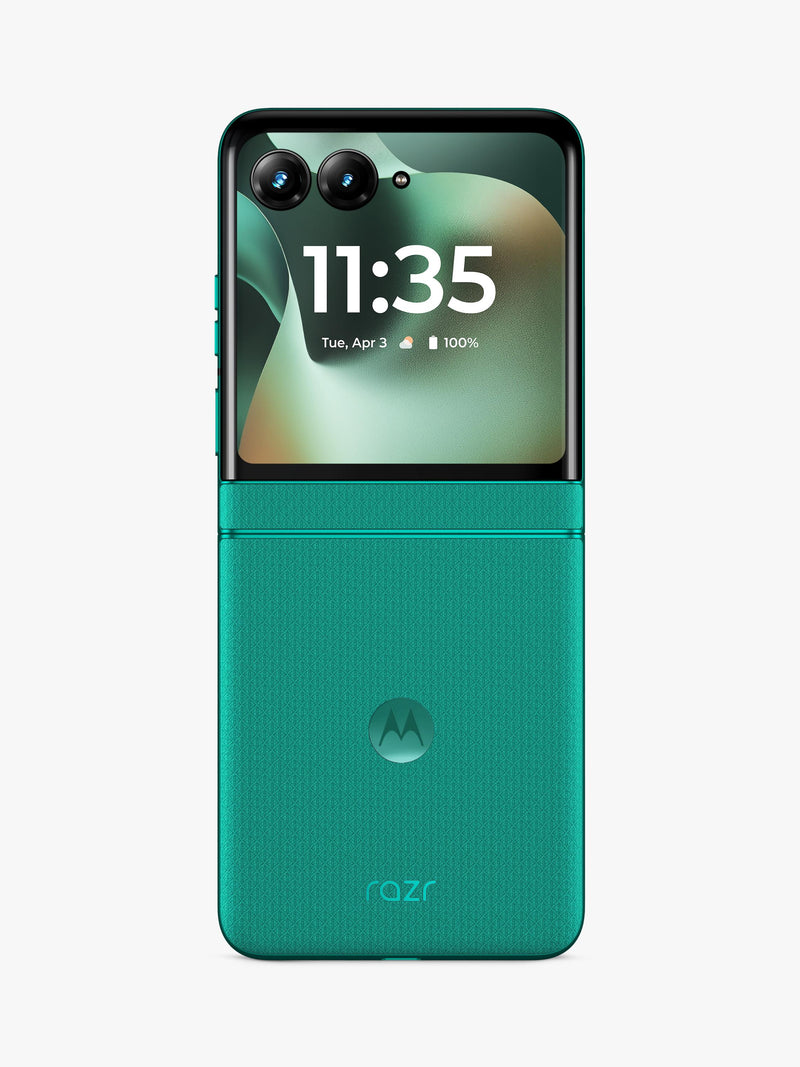 Motorola Razr 70 foldable smartphone 256GB Sporting Green - British product