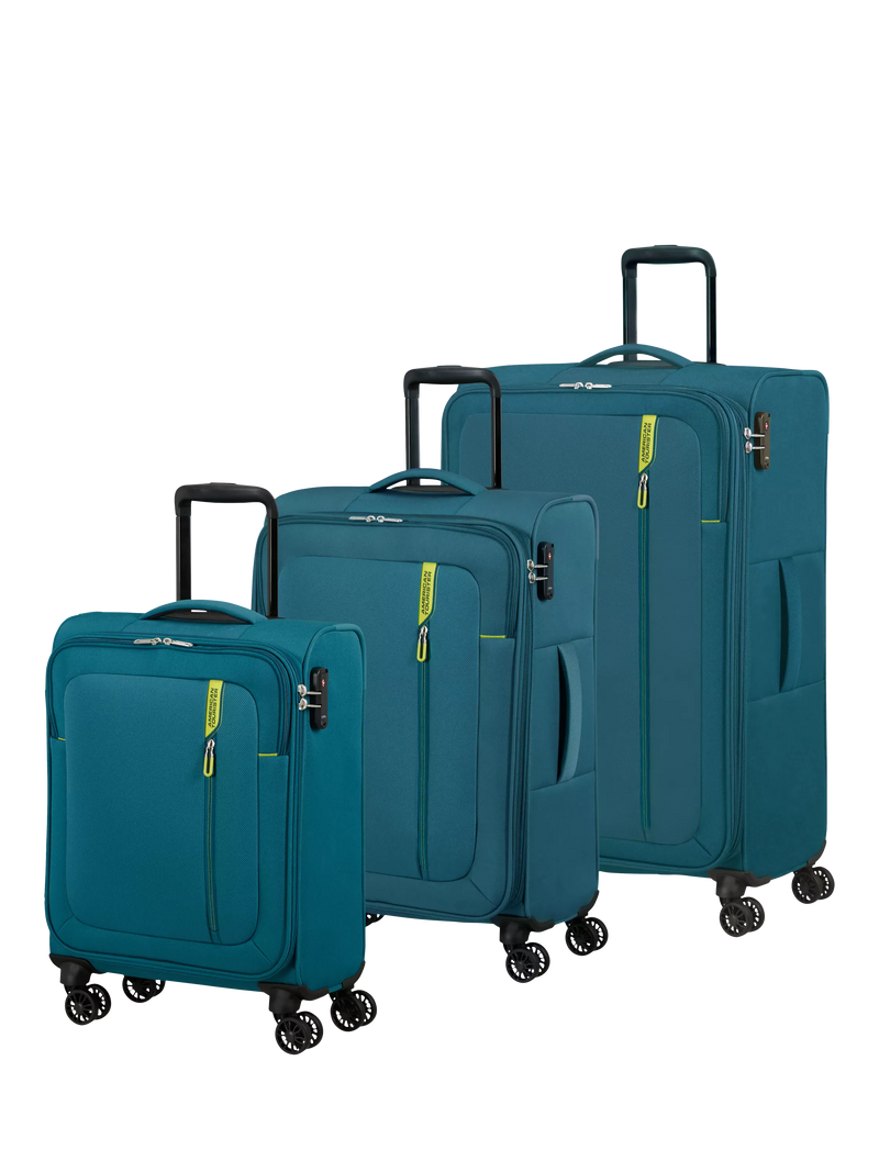 American Tourister Nitestream 3-piece suitcase set, UK version