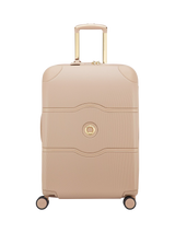 John Lewis Delsey Limited Edition Chatelet Air 2.0 66cm Check-In Expandable Suitcase, Beige Rose- Buy online at McGrocer