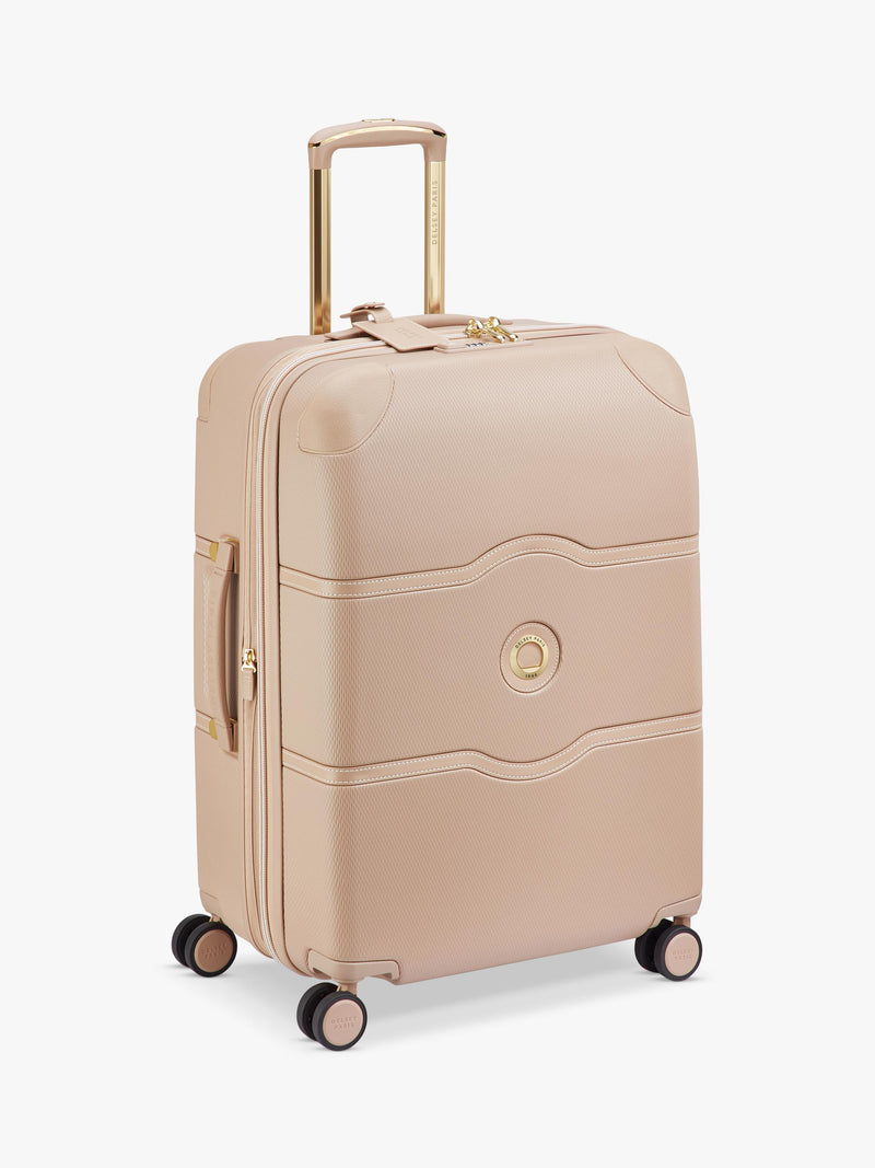DELSEY Chatelet Air 2.0 suitcase 66cm Beige Rose - British product