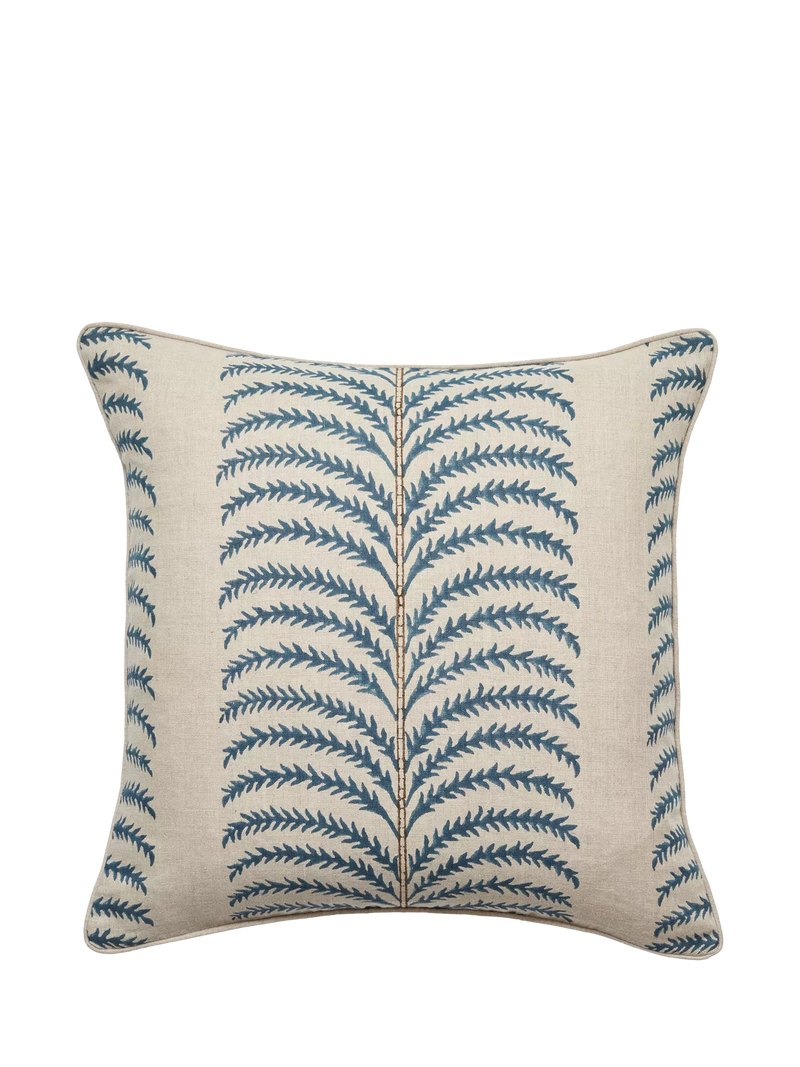 OKA Areca scatter cushion 56x56cm, imported from the UK