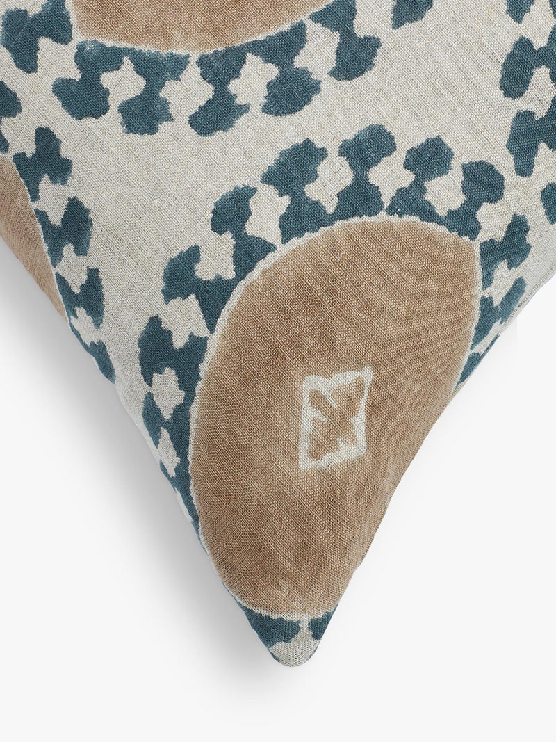 OKA Contorno Cushion 56x56cm linen - British product