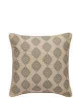 John Lewis OKA Carthew Embroidered Cushion 51x51cm- Buy online at McGrocer