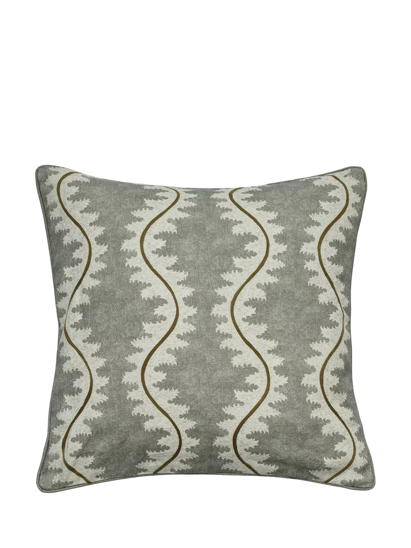 OKA cushion Dune Green 51x51cm (British brand)
