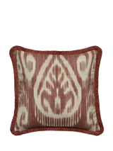 John Lewis OKA Lillian Scatter Cushion, Warm Red, 51x51cm- Buy online at McGrocer