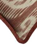 OKA Lillian cushion warm red 51x51cm - British product