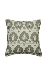 John Lewis OKA Samamit Cushion Dune Green- Buy online at McGrocer