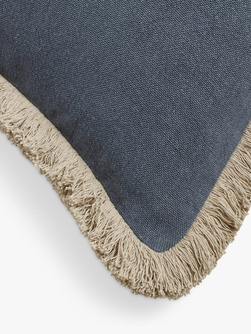 OKA stonewashed linen cushion 51x51cm, imported from the UK