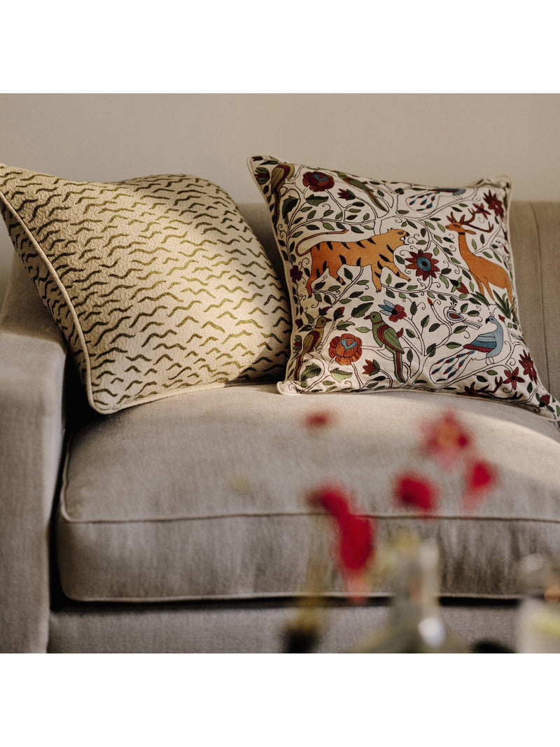 OKA Troupeau Multi cushion 51x51cm (British brand)