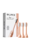 SURI Electric Toothbrush Heads, Set of 3, Sunset Bloom