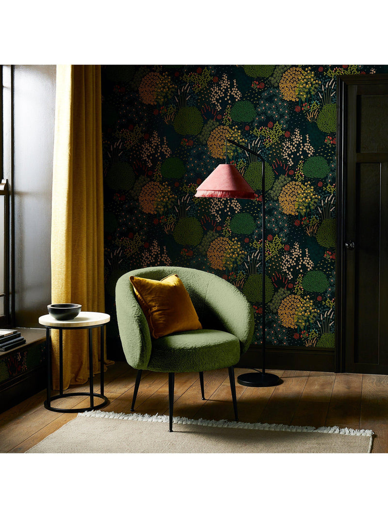 Graham & Brown Fable Forest wallpaper green 10m roll - British product