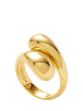 Missoma Sculptural Twist Ring, Gold