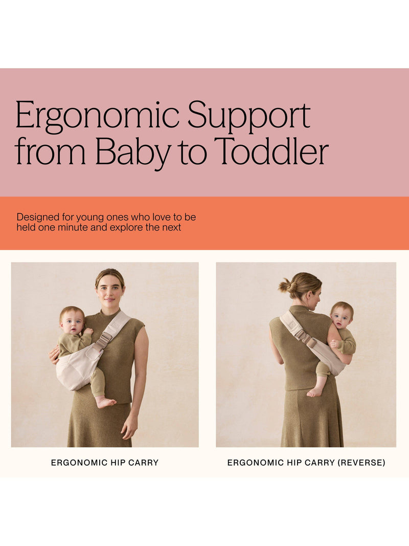 Ergobaby Upsie Sling Carrier Onyx Black, imported from the UK