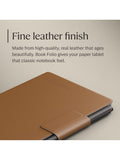 reMarkable Leather Book Folio for Paper Pro Move Brown - British product
