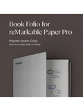 reMarkable grey Book Folio Case for Paper Pro - British product