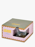 Eleanor Bowmer glass tumblers Lips & Stars set of 4 280ml - British product