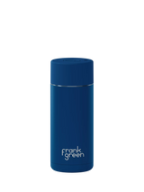 John Lewis frank green Push Button Lid Ceramic Travel Mug, 475ml- Buy online at McGrocer