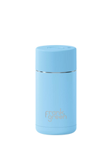 John Lewis frank green Push Button Lid Ceramic Travel Mug, 355ml- Buy online at McGrocer