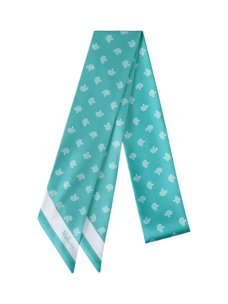 Mulberry Tree Printed Skinny Scarf