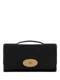 Mulberry Lily Leather Clutch Bag