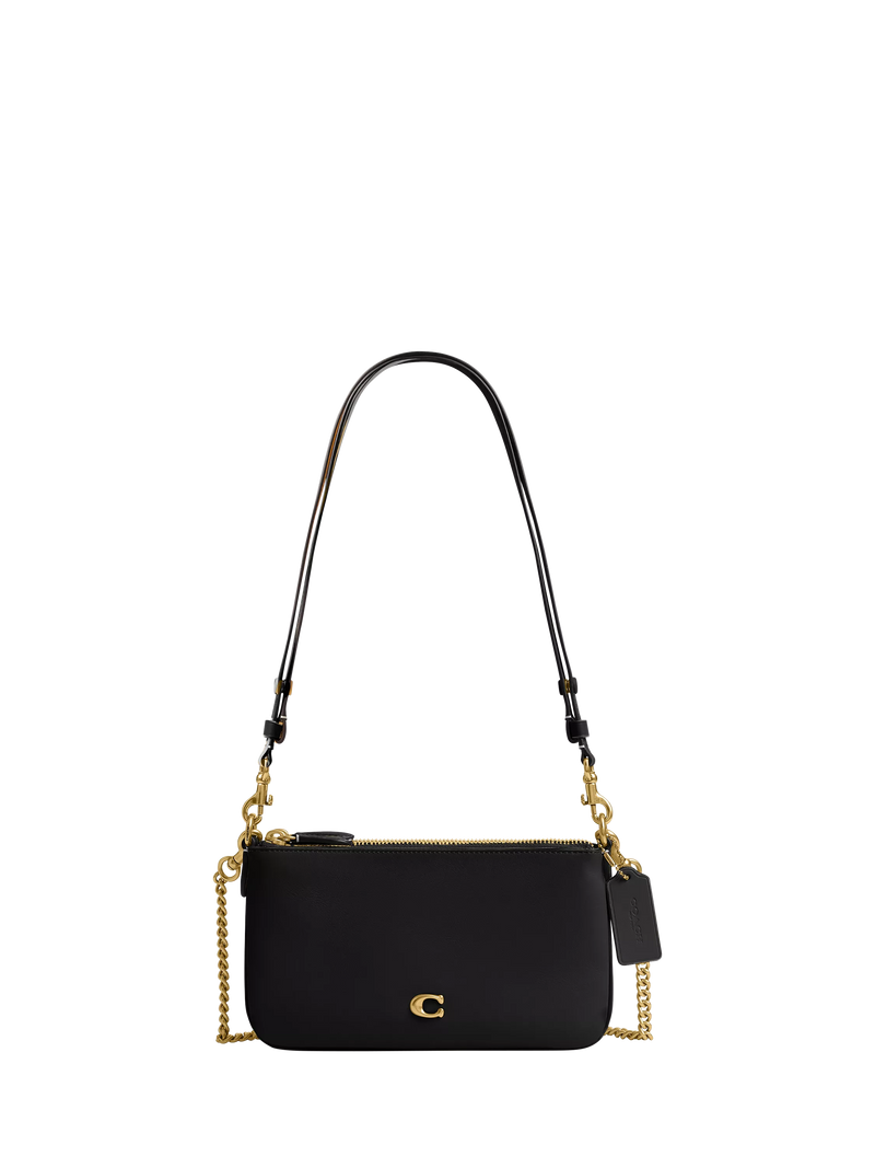Coach Audrey Leather Cross Body Bag Black - British product