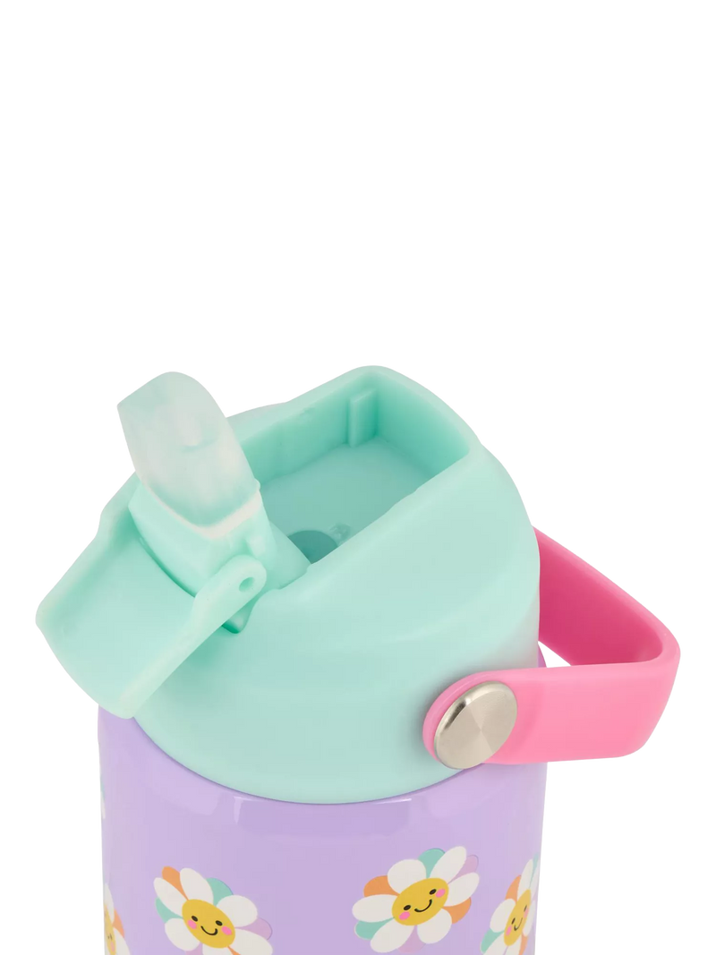 Polar Gear kids daisy drinks bottle 370ml lilac mint, imported from the UK