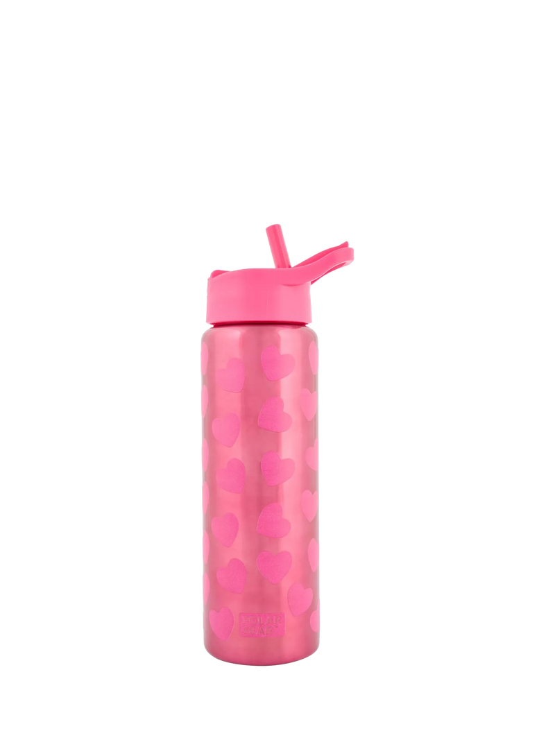Polar Gear kids' heart drinks bottle 750ml rose, imported from the UK
