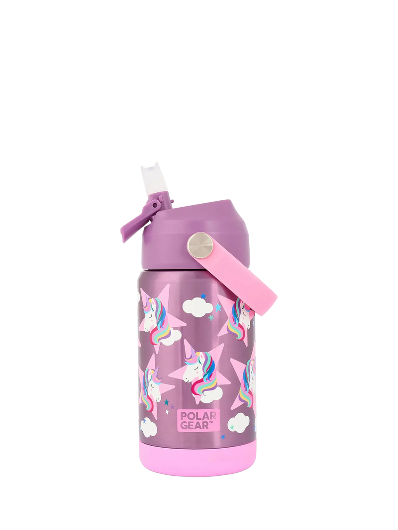 Polar Gear kids' unicorn drinks bottle 370ml, imported from the UK