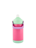 Polar Gear kids colour block drinks bottle 370ml rose (British brand)