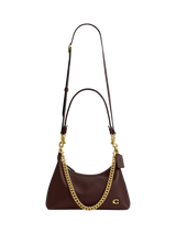 John Lewis Coach Juliet 25 Leather Shoulder Bag, Maple- Buy online at McGrocer