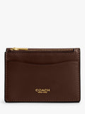 Coach leather card holder wallet Maple, imported from the UK