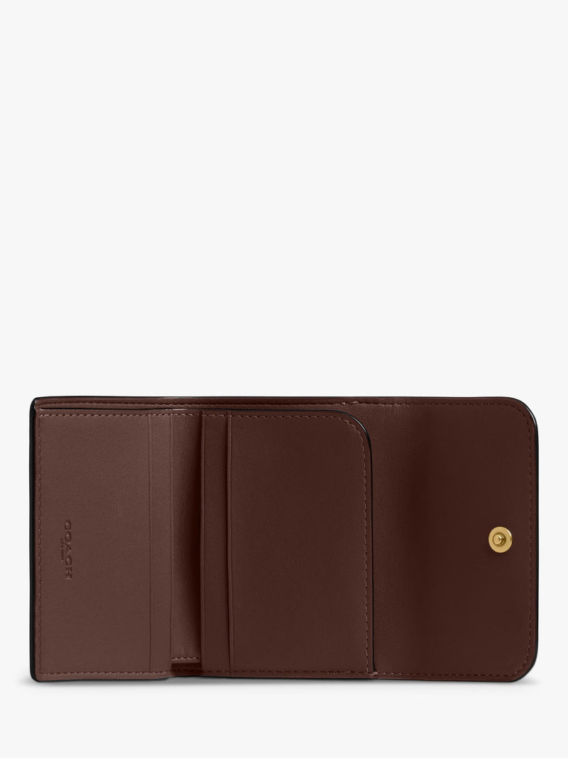 Coach leather card holder wallet in Maple, UK version