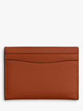 Coach leather card case Amber Brown, UK version