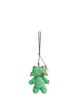 John Lewis Coach Woven Frog Bag Charm, Multi, 13.4cm x 9.5cm- Buy online at McGrocer