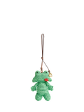 Coach woven frog bag charm multi - British product