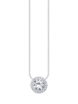 John Lewis THOMAS SABO Cubic Zirconia Pendant Necklace, Silver- Buy online at McGrocer
